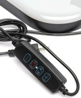 Квадратна кільцева селфи лампа Square Light D35 28 см підлогова світлодіодна LED лампа з тримачем для телефону для фото і відеозйомки USB