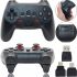 Бездротовий джойстик геймпад Game Pad CM - 019 для PC Android з адаптерами, ігровий контролер 2,4 G для комп'ютера і телефону від батарейок Чорний