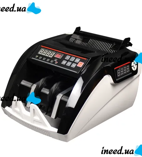 Bill Counter MG-5800 counting machine for counting and checking banknotes with ultraviolet and magnetic currency detector, banknote counter with filling machine