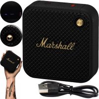 Marshall Willen BT Portable Speaker Wireless Waterproof Bluetooth Speaker Retro Style USB for Android IOS Black