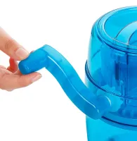 Handheld Ice Shaver RD-125 500ml mechanical mini ice crusher 20x13.5x11cm portable vertical ice maker for cocktails and drinks