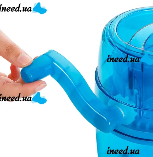 Handheld Ice Shaver RD-125 500ml mechanical mini ice crusher 20x13.5x11cm portable vertical ice maker for cocktails and drinks