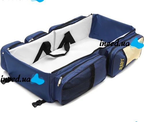 Folding Baby Carrier Bag Baby Bed and Bag Multifunctional Folding Transformer Bag, Baby Carrier Bed Up to 12 Months