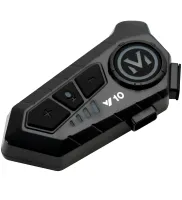 Helmet Wireless Earphone Y10 Helmet Wireless Headset with Soft Microphone and Noise Cancellation, Motorcycle Headset with Touch Control and Bluetooth