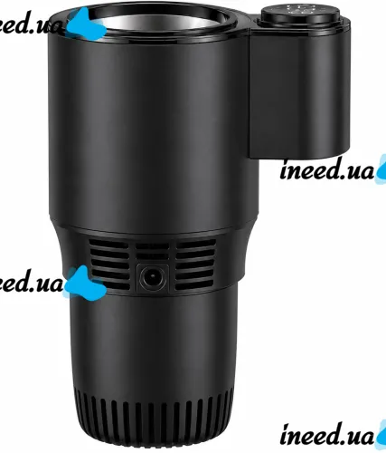 Usams US-ZB160 Smart Car Cup Holder with Beverage Heating and Cooling Function—0-60 Smart Mug with Display, Powered by a 12V Car Cigarette Lighter