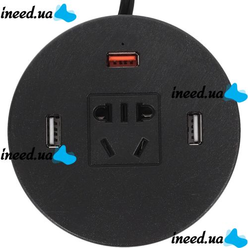 Автомобільний трійник інвертор Travel Car Power Liyuan DC-AC 12-220V 75W від прикурювача, універсальний USB адаптер спліттер 12 / 24V в авто
