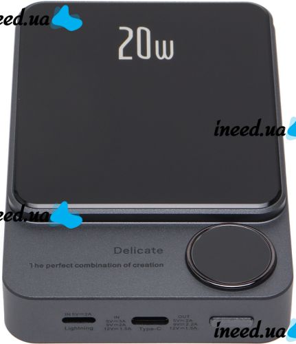 Wireless Magnetic Power Bank Power Bank Q9 20W MagSafe 10000 mAh External Battery USB Type-C Lightning Charger for IOS Android