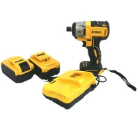 Аккумуляторный ударный шуруповерт импакт DeWALT DCF860E2T Impact XR 36V 5Ah с 2 аккумуляторами, беспроводная бесщеточная дрель с подсветкой Деволт в кейсе