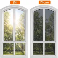 Proffilms Silver PS-40 Self-Adhesive Window Tint Film, 3 m x 60 cm, for sun protection; sun-blocking window film, 300 x 60 cm