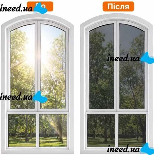 Proffilms Silver PS-40 Self-Adhesive Window Tint Film, 3 m x 60 cm, for sun protection; sun-blocking window film, 300 x 60 cm
