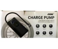 Автомобильный воздушный компрессор Charge Pump CQB001 электрический автокомпрессор с LED дисплеем, насос для подкачки шин от прикуривателя 150 PSI