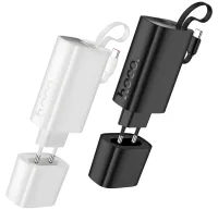 Мережевий зарядний пристрій Hoco J148 PD20W Power Bank 5000 mAh портативний зовнішній акумулятор Type-C повербанк з кабелем і адаптером для зарядки