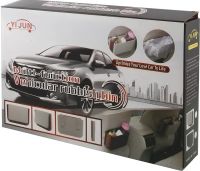 Car Folding Organizer Glove Compartment Multifunctional Vehicular Rubbish Bin Folding Hanging Dumpster on the Seat Back in a Car