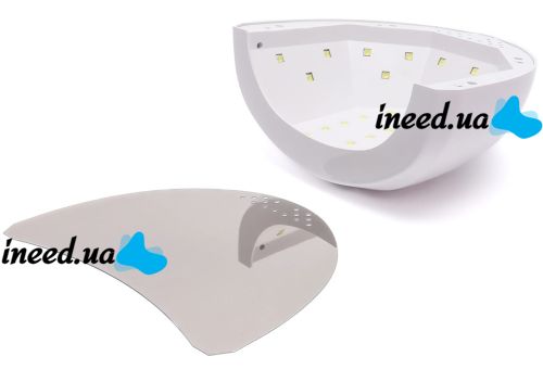 Професійна лампа для манікюру і педикюру SUNone Nail Lamp 48W UV LED з таймером White апарат для сушіння гель лаку і гелю для нігтів Білий