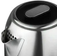 Electric kettle Domotec MS-7849 for 1.7L tabletop disk electric kettle Domotec 2200W with thermometer and automatic unplugging