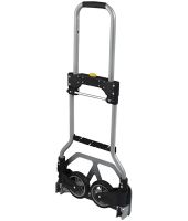 Household folding luggage cart Draw-bar Truck XS-715 up to 75 kg cargo two-wheel folding cart with telescopic handle 87x38x35 cm