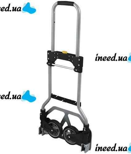 Household folding luggage cart Draw-bar Truck XS-715 up to 75 kg cargo two-wheel folding cart with telescopic handle 87x38x35 cm