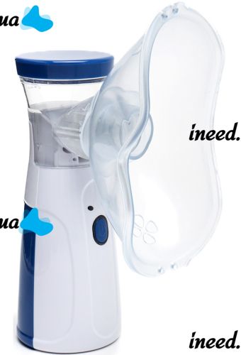 Ультразвуковий небулайзер Mesh Nebulizer JSL-W302 портативний ручний інгалятор з насадками для дітей і дорослих 20 мл розпилювач для інгаляцій вдома