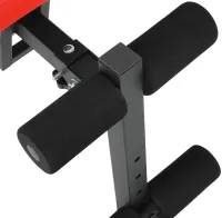 Adking AD-DB1894 folding sports equipment with expanders for back and abs training up to 120 kg Adjustable sports bench YSC-02