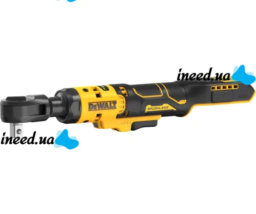 Акумуляторний кутовий гайковерт тріскачка DeWalt DCF512D1 48V безщітковий електроінструмент для відкручування і закручування болтів і гайок 1/2 X-474