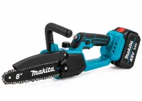 Makita DUC101Z 48V 5Ah 8" Cordless Mini Chain Saw for 2 Batteries, Brushless Electric Saw with Semi-Automatic Chain Lubrication in a Makita Case