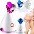 Паровая сауна для омоложения и увлажнения лица с ингалятором Phyopus Facial Ionic Steamer CL-5358, Распариватель 2в1 с ионизатором для чистки кожи