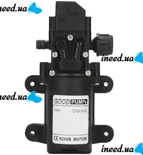 Автомобільна мийка високого тиску Power Wash CW-102 12V 100W Мембранний насос DP-537 5,5 л / хв для кемпінгу і миття машини від прикурювача MA-12
