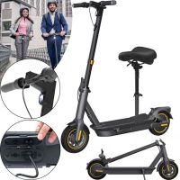 Ninebot KickScooter Max G30 600W Folding Electric scooter with front shock absorber and seat up to 140 kg, Electric Scooter E-Scooter 15Ah up to 50 km