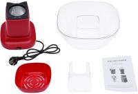 Popcorn Maker Machine Popcorn Maker KA2018 1200W home electric mini popcorn maker, portable popcorn maker from the MA-5 network Red