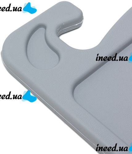 Car Table Borad AND-1-30 Portable Portable Organizer for Car Steering Wheel, Stand Bracket with Car Mount Grey AND130