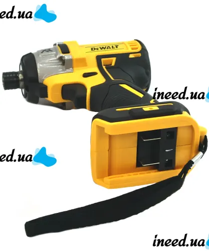 Аккумуляторный ударный шуруповерт импакт DeWALT DCF860E2T Impact XR 36V 5Ah с 2 аккумуляторами, беспроводная бесщеточная дрель с подсветкой Деволт в кейсе