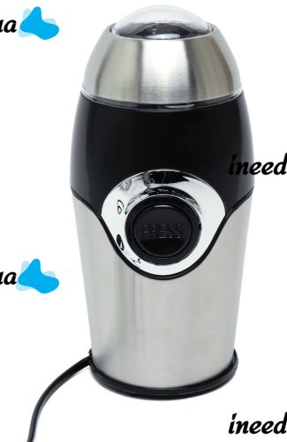 Electric coffee grinder Domotec MS-1107 150W rotary grinder of coffee beans, nuts and spices, manual kitchen coffee mill MS1107 Grey
