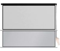 Wall Screen for Projector 4:3 72 inches Projection Roll Hanging HD Screen for Presentations with Manual Control and Roller Shutters 145X110 cm