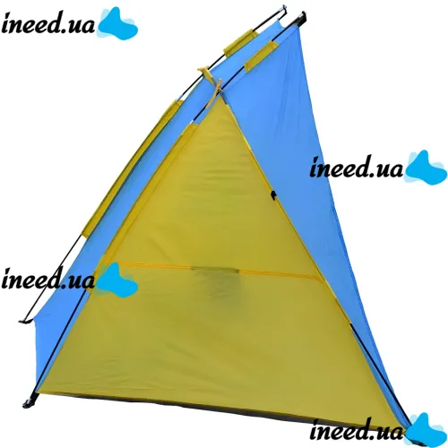 Пляжная двухместная палатка-тент Ракушка Send Tent WM-0T103 Синяя 210×120×105 см автоматическая туристическая тент палатка с каркасом для кемпинга