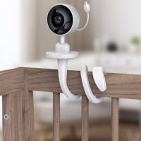 Розумна відеоняня камера відеоспостереження Smart Sricam SP027 2MP з гнучким кріпленням і WI-FI IP двостороннім зв'язком, поворотна радіоняня Tuya
