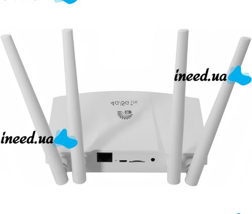 Dual Function B828 4G/5G 300Mbps Dual Function B828 4G/5G Wireless LTE Router with SIM Card Slot, Rechargeable Wi-Fi Router up to 300Mb/s 4 External Antennas