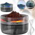 Увлажнитель воздуха ночник Вулкан Volcano Humidifier K3 2 л настольный ультразвуковой аромадиффузор с эффектом пламени и светодиодной LED подсветкой