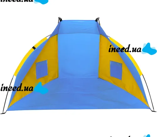 Пляжная двухместная палатка-тент Ракушка Send Tent WM-0T103 Синяя 210×120×105 см автоматическая туристическая тент палатка с каркасом для кемпинга