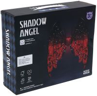 Дитячі рухливі крила Дракона Shadow Angel 2 електричні карнавальні крила на ремінцях з підсвічуванням музикою і ефектом пурхання 68 см червоні