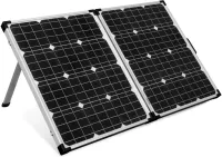 Складна полікристалічна сонячна панель Solar Board FOLD 80W 18V 67х45х3.5 см, розкладна сонячна батарея 670х450х35 мм для зарядки від сонця