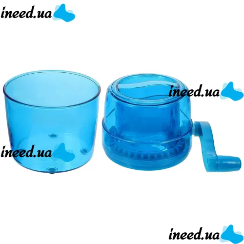 Handheld Ice Shaver RD-125 500ml mechanical mini ice crusher 20x13.5x11cm portable vertical ice maker for cocktails and drinks