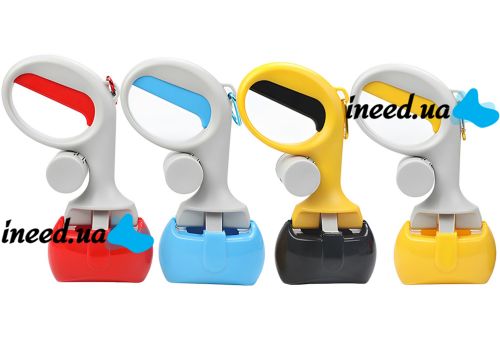 Автоматичний совок для собак Pooper Scooper LS188 щипці для прибирання за тваринами на вулиці 27х13 см збирач фекалій з тримачем для пакетів Diil