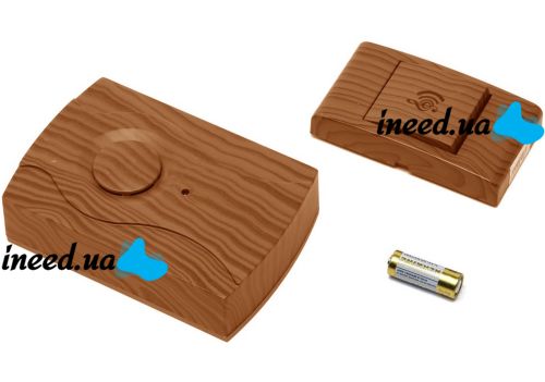 Luckarm A601 doorbell from a 220V Brown outlet wireless button signal transmitter and receiver from a 32-ring network for an entrance door up to 150 m