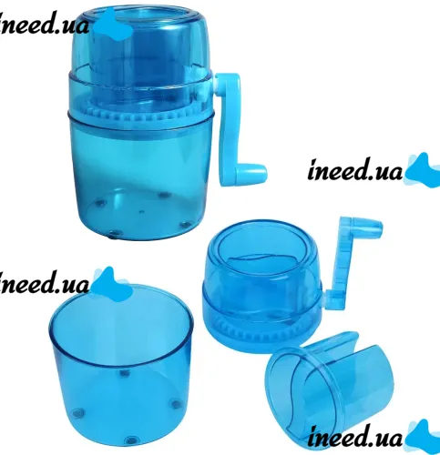Handheld Ice Shaver RD-125 500ml mechanical mini ice crusher 20x13.5x11cm portable vertical ice maker for cocktails and drinks