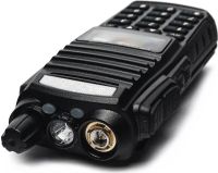 Дводіапазонна рація Baofeng UV82 5W на 128 каналів до 7 км портативна цифрова радіостанція з гарнітурою і подвійною кнопкою 2800 мАг UV - 82 Чорна