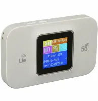 Wireless Mobile Wi-Fi Pro MF68E 4G/5G Cordless Wifi Router with SIM card slot and removable battery