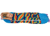 Sleeping Bag with Pillow for Children Happy Nappers Unicorn 3 in 1 Children's Sleeping Bag 130X50 cm Cocoon Transformer, Pillow Sleeping Toy with Zipper