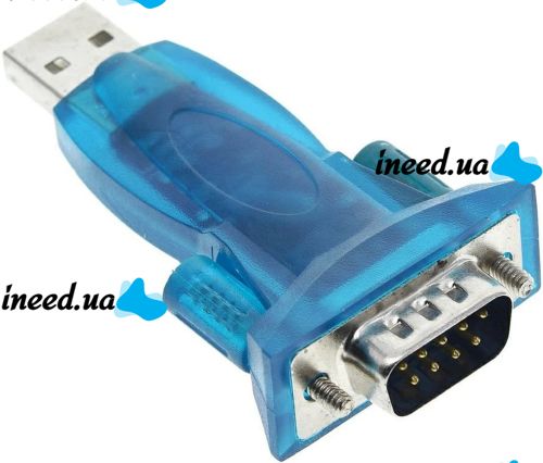 Беспроводной адаптер переходник USB RS232 DB9 COM для подключения устройств к компьютеру, ноутбуку с поддержкой удаленного включения USB-RS232