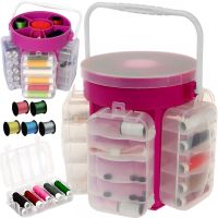 Supercosturero 210-piece Sewing Kit Organizer with Threads and Sewing Accessories, accessories for hand Sewing and needlework