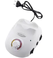 Машинка фрезер для маникюра и педикюра Beauty Nail DM-502 35000 оборотов, электрический аппарат для обработки ногтей с насадками и педалью 